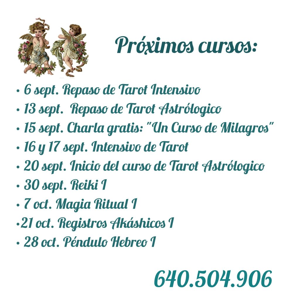 Cursos de otoño