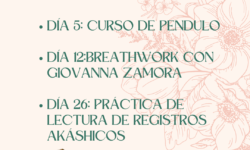 programación de abril